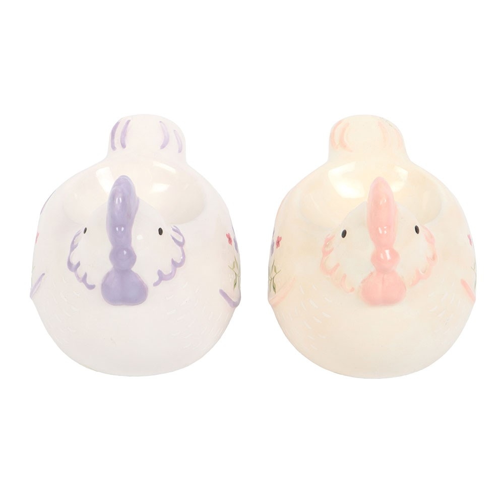 Something Different - Set of 2 Hen Shaped Eierbecher - Mehrfarben